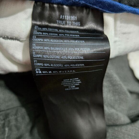 Volcom Vmonty Men 38 Charcoal Heather Gray Straight Skater Urban Chino Pants - Picture 8 of 14